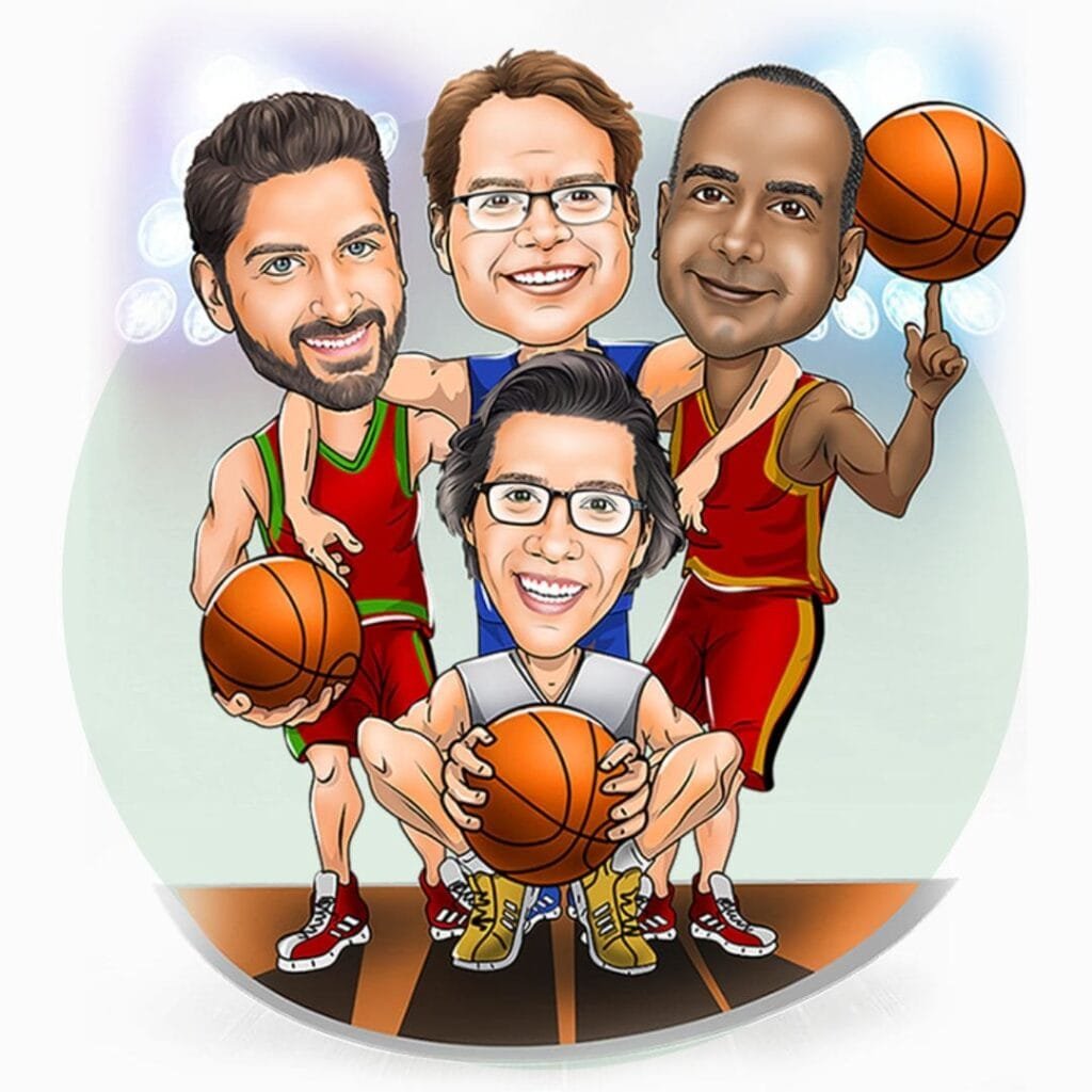 caricatura-di-gruppo