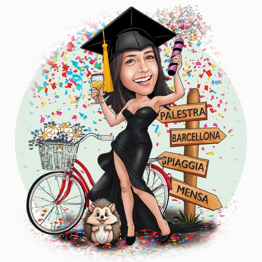caricatura-di-laurea