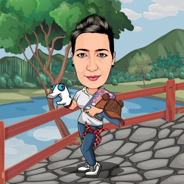 caricatura-festa-mamma