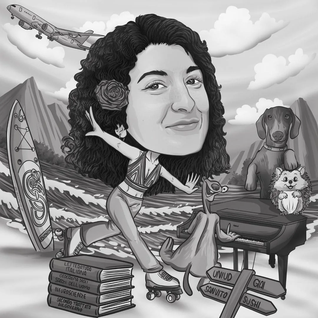 caricatura-laurea-bianco-e-nero