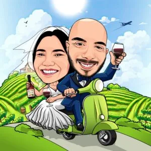caricatura-matrimonio