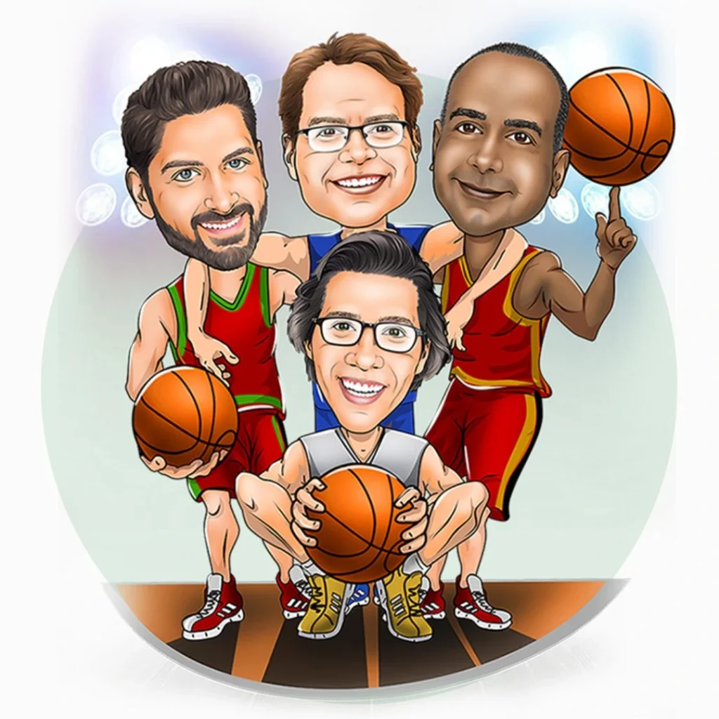 caricatura-di-gruppo