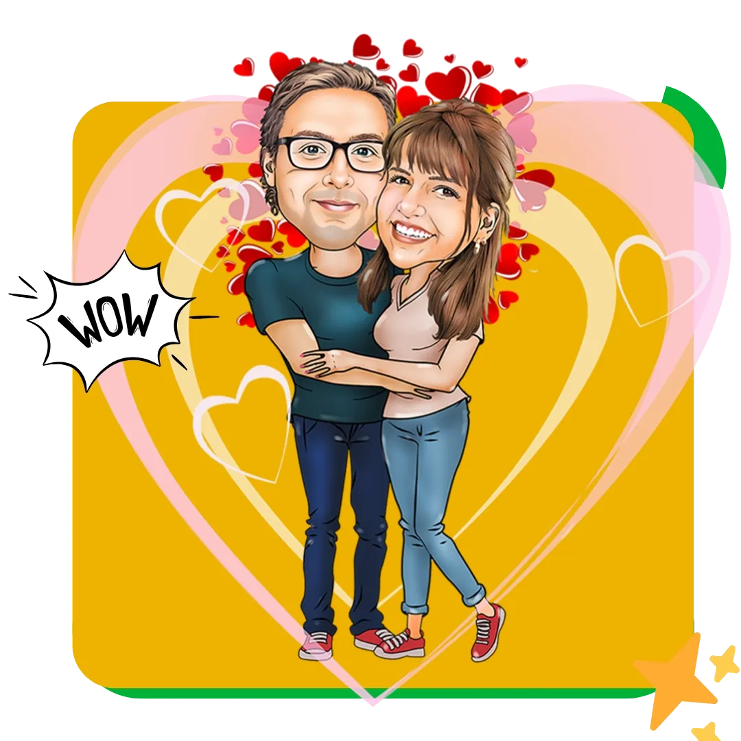 caricatura-san-valentino